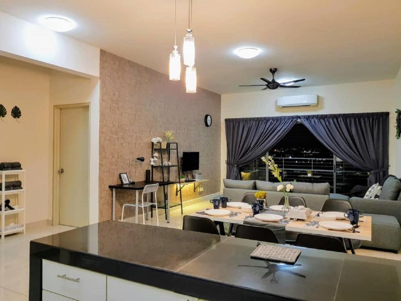 Puchong 8-12 Pax 5Min Lrt Cozy Apartment Ioi Mall Экстерьер фото