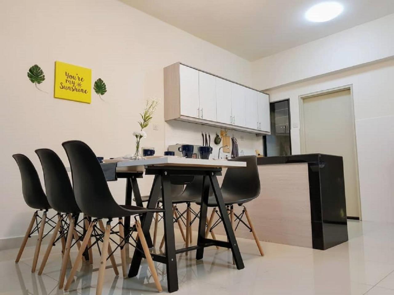 Puchong 8-12 Pax 5Min Lrt Cozy Apartment Ioi Mall Экстерьер фото